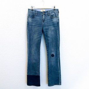 Anthropologie Holding Horses Patchwork dipdye jean